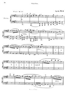 Partition Etude No. 6, 6 Studien en kanonischer Form für Orgel oder Pedalklavier