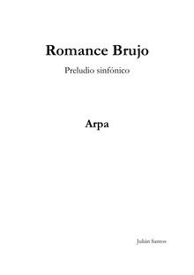 Partition harpe, Romance Brujo, Santos Carrión, Julián