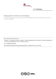 Géographie humaine et sociologie - article ; n°4 ; vol.25, pg 342-346