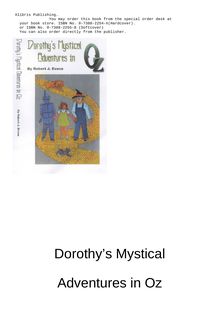 Dorothy s Mystical Adventures in Oz