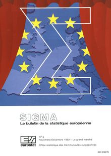 Sigma N°5. Le bulletin de la statistique européenne
