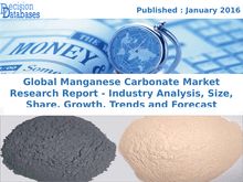Focus On Manganese Carbonate Market Research Report 2014 to 2021