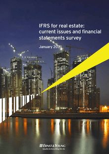 IFRS for real estate: current issues and financial statements survey 
