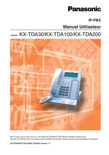 KX-TDA 30/KX-TDA 100/KX-TDA 200