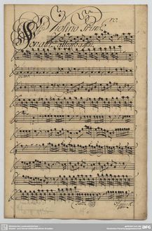 Partition parties complètes, concerts grossi, Op.1, Suites, Venturini, Francesco par Francesco Venturini