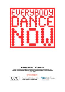 Everybody Dance Now - MARIE-AVRIL BERTHET