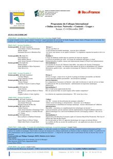 version PDF - Programme OS - 03-12-07
