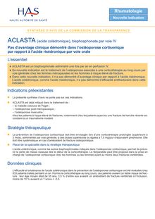 ACLASTA - Synthèse d avis ACLASTA - CT-7083