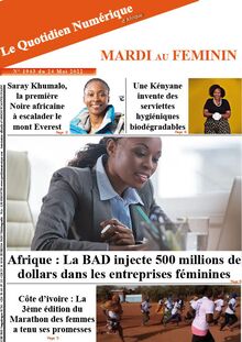Le Quotidien Numérique d’Afrique n°1943 - du mardi 24 mai 2022