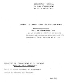 Groupe de travail Choix des investissements : 1675_1