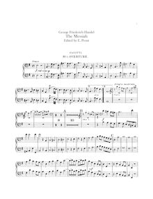 Partition basson 1/2, Messiah, Handel, George Frideric