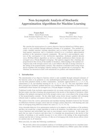Non Asymptotic Analysis of Stochastic Approximation Algorithms for Machine Learning