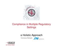 SF ISACA Fall Conference audit holistic approach