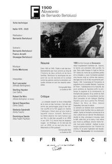 1900 - Novecento de Bernardo Bertolucci
