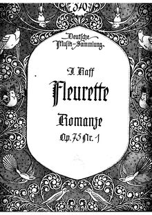 Partition complète,  de Morceaux, Raff, Joachim par Joachim Raff