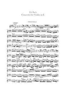 Partition Solo ViolinViolins I, II, violon Concerto, Violin Concerto No.2