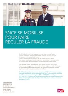 La SNCF s engage à lutter contre la fraude