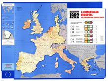 OBJECTIVO 1992 A COMUNIDADE EUROPEIA uma Comunidade sem fronteiras internas. 4° trimestre 1989