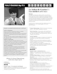 Le Salon de Gaston 1 - Les métiers BPN 730211