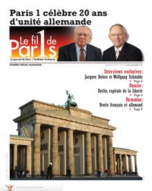 Paris célèbre ans d unité allemande