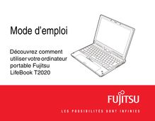 Notice Ordinateur portable Fujitsu  Lifebook T2020