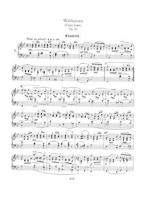 Partition complète, Waldszenen Op.82, Schumann, Robert