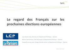 Le regard des Français sur les prochaines élections européennes