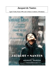 Jacquot de Nantes Agnès Varda France noir et blanc et couleurs minutes