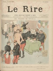 LE RIRE  numéro 22 du 06 avril 1895