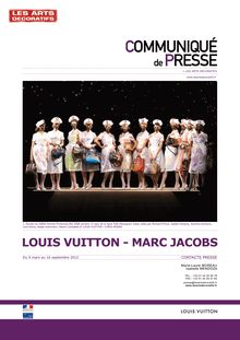 Exposition Louis Vuitton - Marc Jacobs