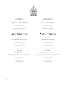 Anti-terrorism Antiterrorisme