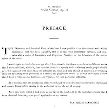 Partition Theoretical et Practical Vocal Method, Op 31, Méthode de chant théorique et pratique, Op. 31