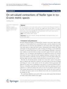 On set-valued contractions of Nadler type in tυs-G-cone metric spaces