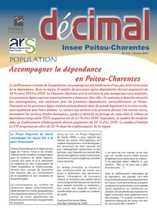 Accompagner la dépendance en Poitou-Charentes
