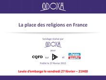 La place des religions en France
