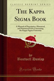 Kappa Sigma Book