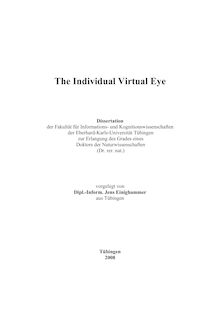 The individual virtual eye [Elektronische Ressource] / vorgelegt von Jens Einighammer