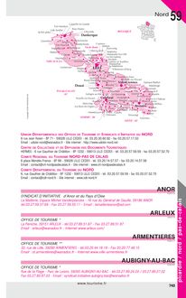 ANOR ARLEUX ARMENTIERES AUBIGNY-AU-BAC