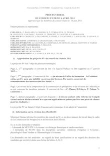 1Université Paris UFR SMBH Léonard de Vinci Conseil du avril