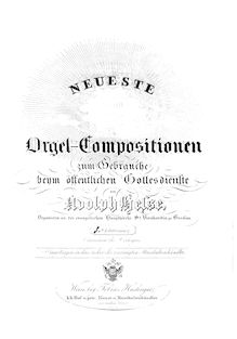Partition complète, Variationen ueber ein original Thema, Op.34