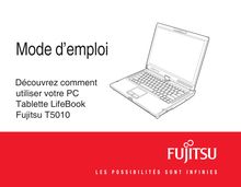 Notice Ordinateur portable Fujitsu  Lifebook T5010
