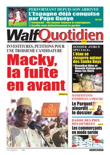 Walf Quotidien N° 9268 - Du mercredi 15 février 2023