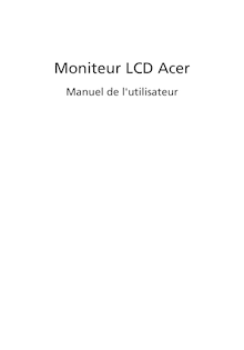 Notice LCD Acer  V203W