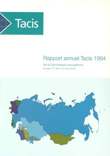 Rapport annuel Tacis 1994 de la Commission européenne