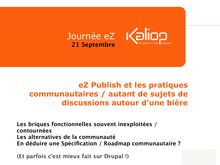 Diapositive 1 - eZ Publish community portal