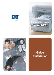 Notice ou guide d utilisation de l  Imprimantes HP  Business InkJet 2200