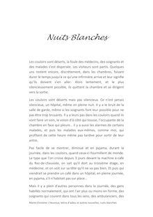 NUITS BLANCHES