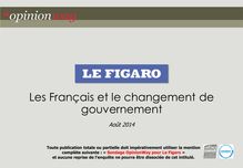 Les Français et le changement de gouvernement