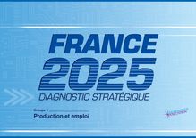 France 2025. Diagnostic stratégique : : D - Groupe 4 - Production et emploi.