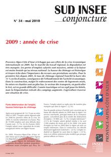 2009 : année de crise